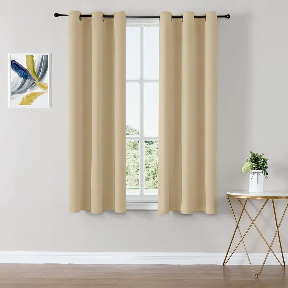 2 Curtain Panels, 42 x 63
